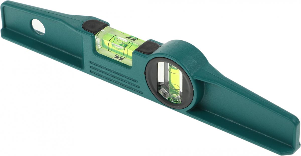 KRAFTOOL Уровень "SUPERKRAFT-M" литой, 2 ампулы, 0,5 мм/м, 250 мм [34717-025] фото 2