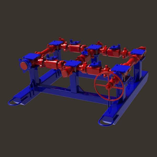 Блок манифольда АСК БМ-70.00.000А фото 1