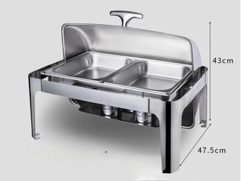 Мармит электрический (чафиндиш) для 2-х блюд фото 1