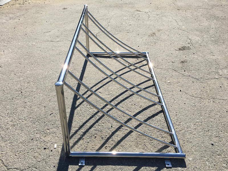 Ограждения, перила, поручни из нержавеющей стали фото 8