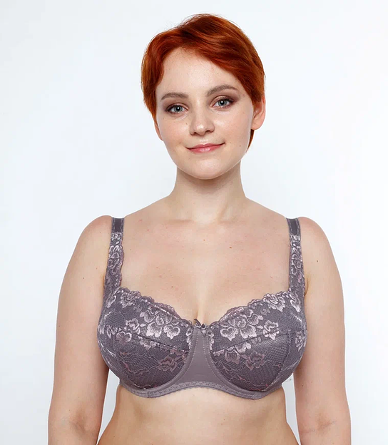 Бюстгальтер АйЛайк модель «Балконет» № 0167 цвет чайка ОПТ фото 1