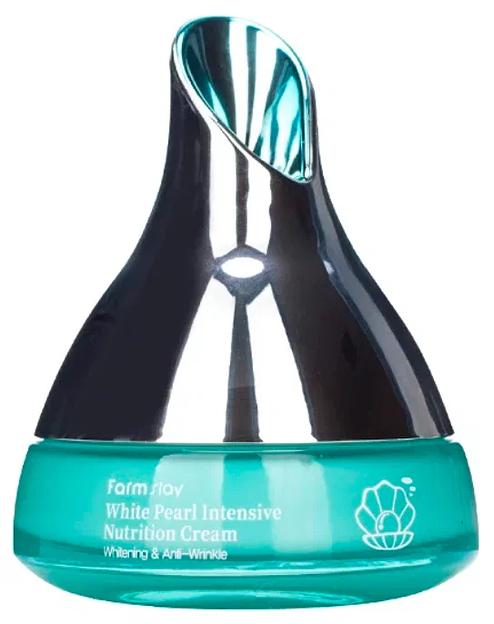 Питательный крем для лица с экстрактом жемчуга FARM STAY White Pearl Intensive Nutrition Cream ОПТ фото 1