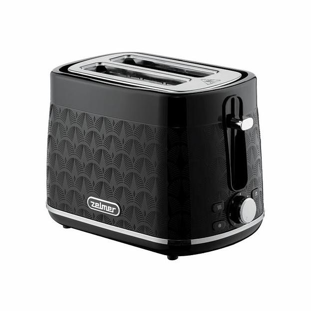 Тостер ZTS8010 BLACK ZELMER фото 1