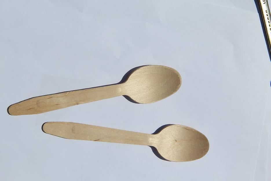 Ложка столовая одноразовая 165 мм ОПТ фото 6