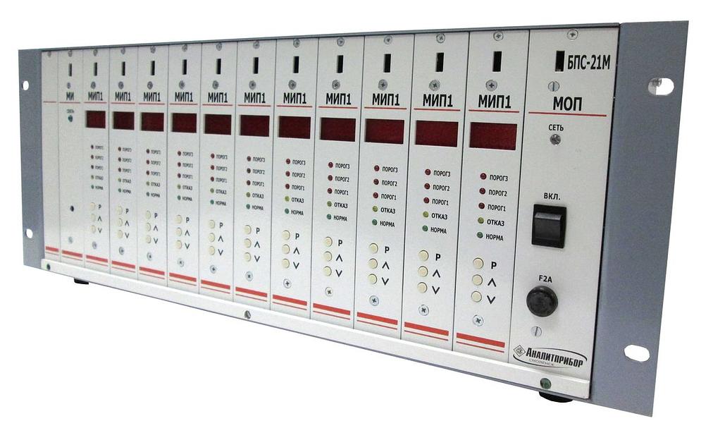 БПС21М-8ВБ ИБЯЛ.411111.042-13 блок питания и сигнализации 8-ми канальный взрывозащищённый без цифровой индикации фото 3