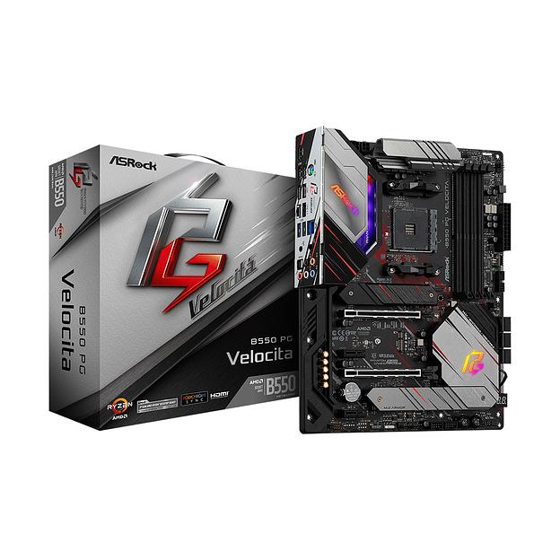 Материнская плата ASRock B550 PG VELOCITA фото 1