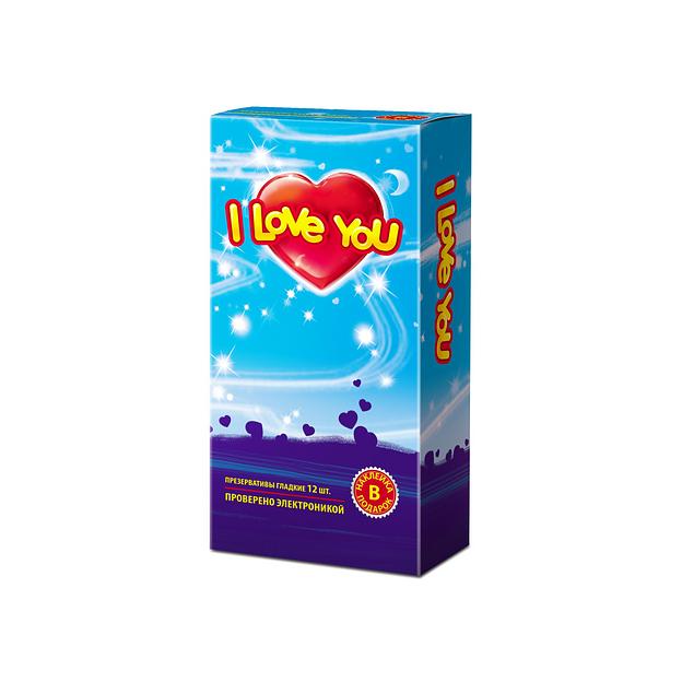 Презервативы I Love You® №12, 12 шт, опт фото 1