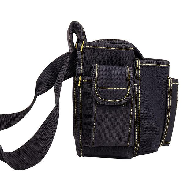 Ящики, сумки для инструментов Deli Поясная сумка монтажника Deli DL-P4 220 x 200 x 140мм, 6 карманов, ткань Оксфорд 600D фото 2