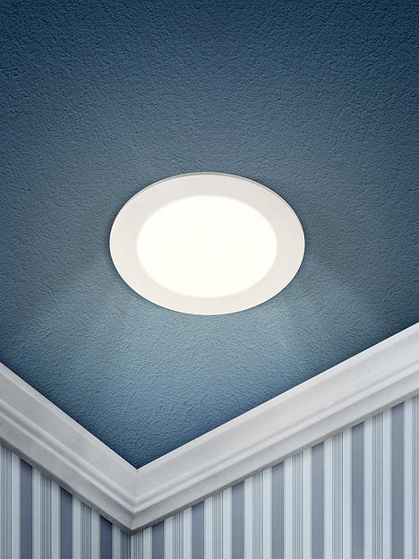 Эра Б0046896 LED 1-12-4K/LM Светильник светодиодный круглый LED 12W 220V 4000K фото 8