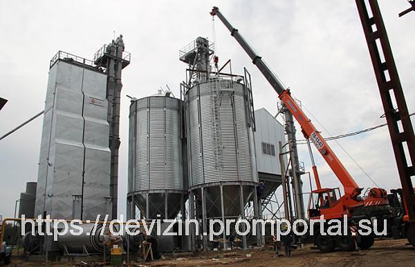 Силос конусный (зернохранилище) 500 тонн СК510-1-6,4/16 фото 1