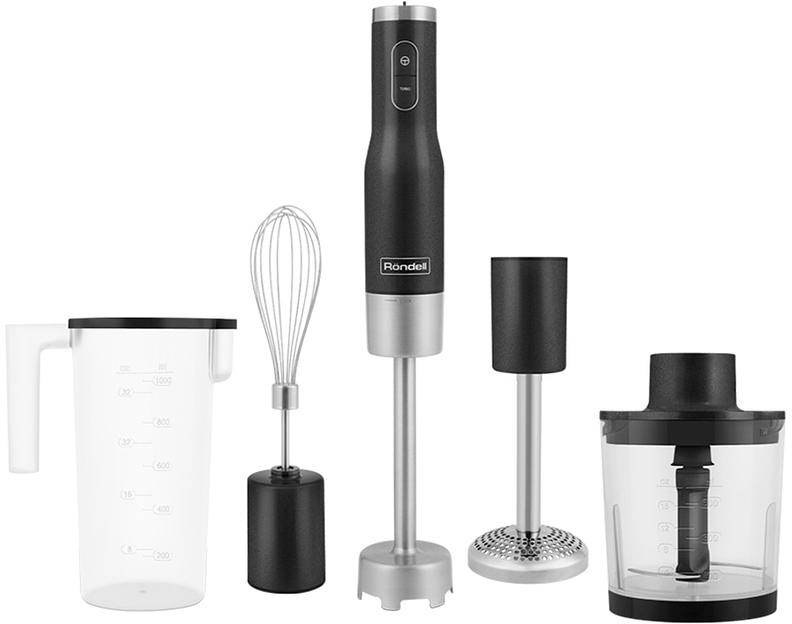 Блендер погружной Rondell 1302-RE-01 1200Вт серебристый фото 1