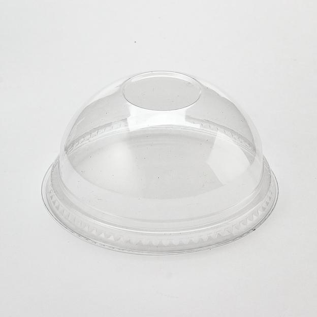 Крышка купольная "Pulsar" прозрачная d95мм без отверстия ТКЮ - 50 шт фото 1