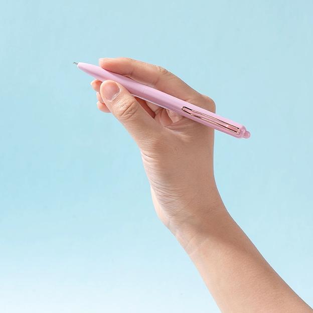 Ручка шариков. автоматическая Deli (EQ288-BL) ассорти d=0.7мм син. черн. кор.карт. игловидный пиш. наконечник фото 4