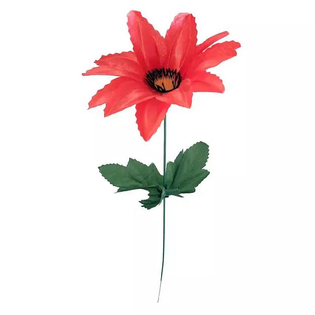 Искусственный георгин на стебле 45см 280-296 фото 2