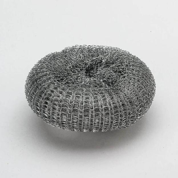 Губка-мочалка металлическая макси 40г (большая) фото 1