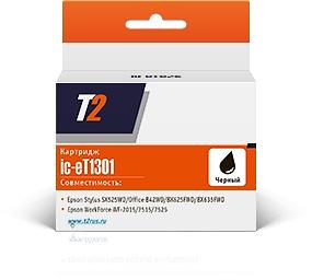 Картридж струйный T2 C13T13014010 IC-ET1301 черный для Epson St SX525WD/Of B42WD/BX320FW фото 1