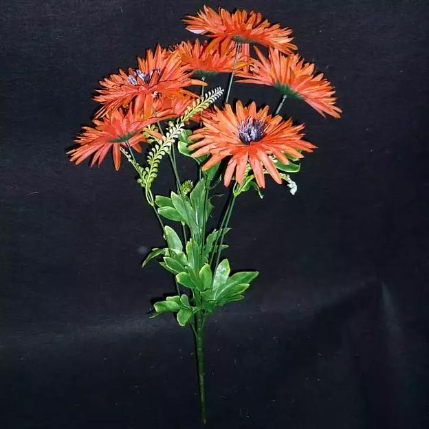 Букет астр 7 голов 57см 209-409 фото 4