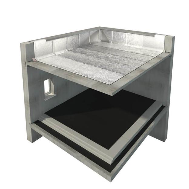 Самоклеящийся рулонный гидроизоляционный материал Ризолин Паробарьер ФС-1.0 фото 9