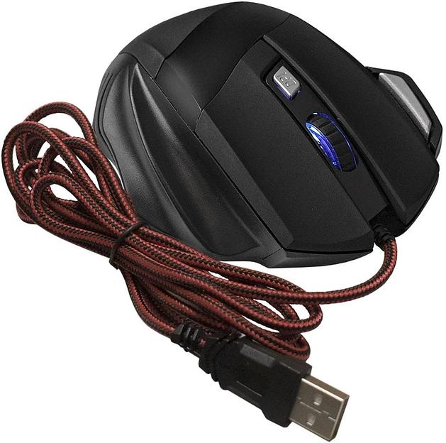 Мышь Exegate GML-793 черный лазерная (3200dpi) USB (6but) фото 3