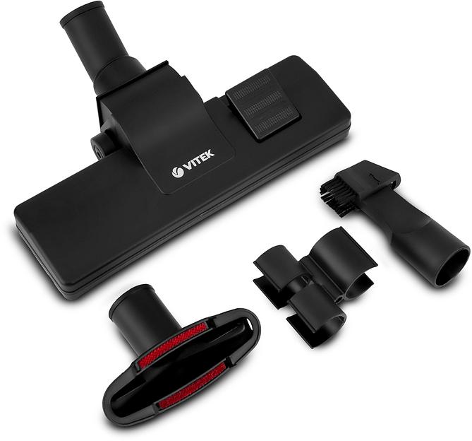 Пылесос Vitek VT-8130 2200Вт черный/зеленый фото 6