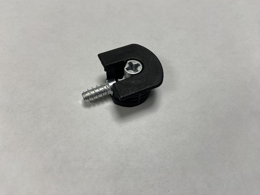 Эксцентрик усиленный пластиковый 16 мм №2 Черный фото 1