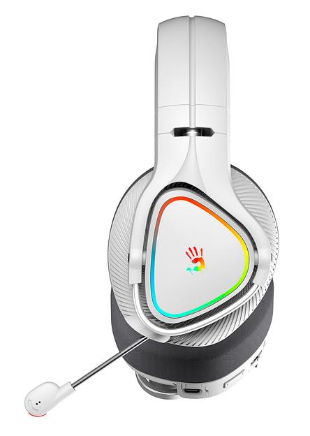 Наушники с микрофоном A4Tech Bloody MR710 серый 1.5м мониторные BT/Radio оголовье (MR710 GREY) фото 9