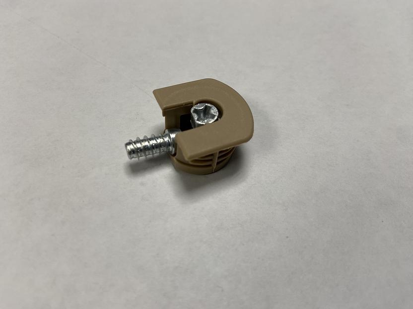 Эксцентрик усиленный пластиковый 16 мм №6 Дуб фото 1