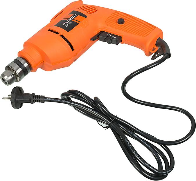 PATRIOT FD 401 The One Дрель электрическая [120301401] { 420 Вт, макс.диаметр сверла 10мм, ключевой патрон } фото 3