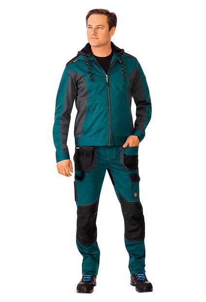 Куртка CERVA ДАЙБОРО бирюзово-чёрный фото 1
