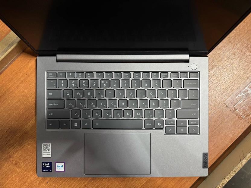 Ноутбук Lenovo Thinkbook 14 G8 IAL Core Ultra 7 255H 16Gb SSD512Gb Intel Arc 14" IPS WUXGA (1920x1200) без ОС grey WiFi BT Cam Bag (21SJ0010GQ) фото 2