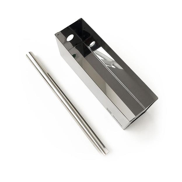 Форма для кекса с трубкой 240x70x85 мм нержавеющая сталь фото 4