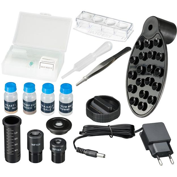 Bresser микроскоп National Geographic 40x-1280x с держателем для смартфона > фото 2