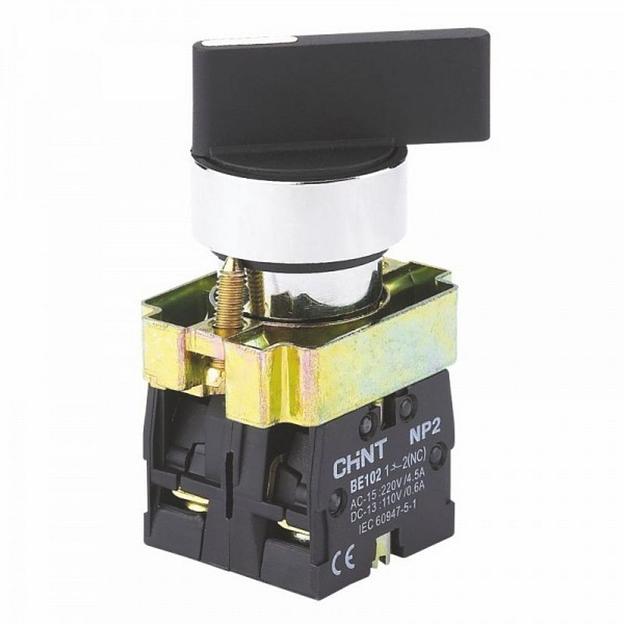 Переключатель CHINT NP2-BJ33 3 положения с фиксацией 2НО IP40 574858 фото 1