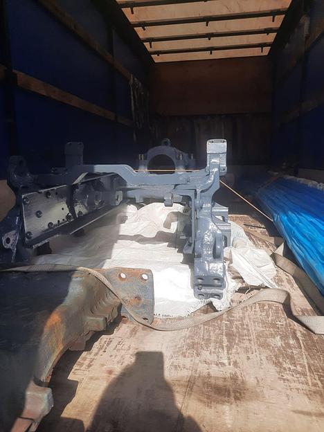 Переклепка рамы трактора Т-150К фото 7