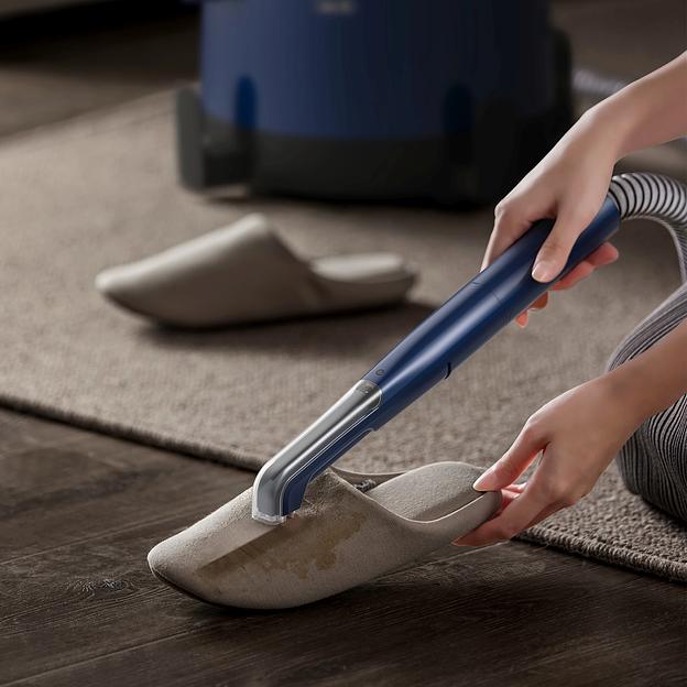 Пылесос моющий Deerma DEM-BY200 850Вт синий фото 8