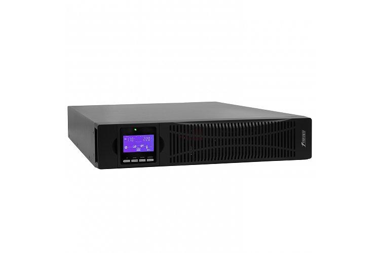 ИБП POWERMAN Online 3000 RT, LCD, двойного преобразования, 3000ВА, 2700Вт, 8 розеток IEC 60320 C13, 1 розетка IEC 320 C19, защита от КЗ, импульсных всплесков сети, перегрузки, разряда и перезаряда батареи. RJ11 / RJ45. Интерфейсы USB, RS232, SNMP, EPO. Се фото 2