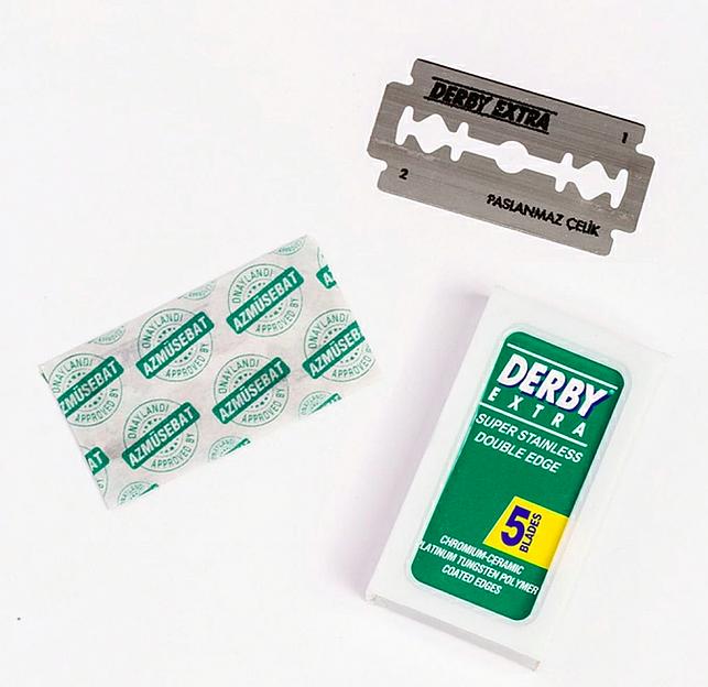 Derby Лезвия для бритья двусторонние Extra опт фото 3