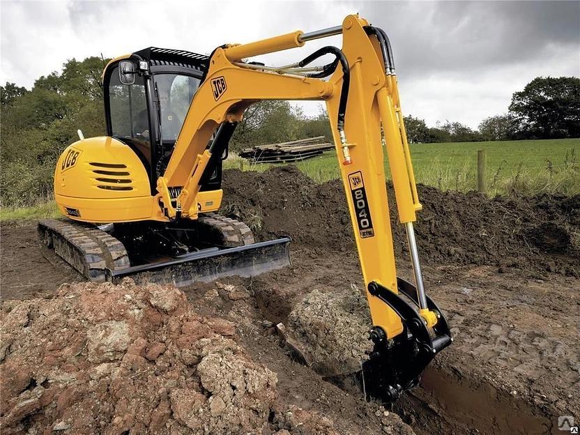 Услуги и аренда мини-экскаватора в Краснодаре фото 1