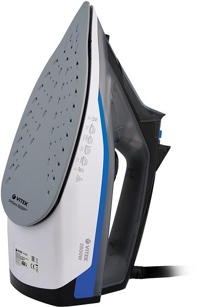 Утюг Vitek VT-8329 2600Вт черный/белый/синий фото 3