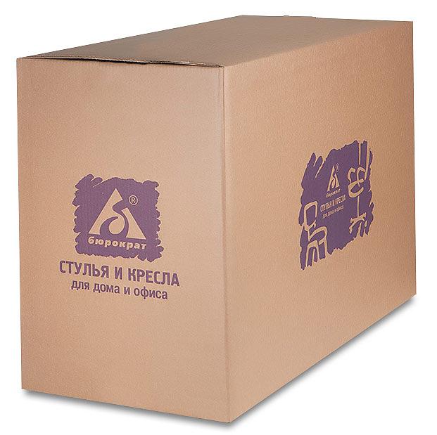 Кресло руководителя Бюрократ Ch-993 светло-коричневый искусственная кожа крестовина металл хром фото 7