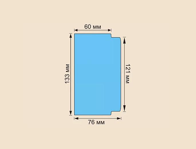 Крыло для автодокументов Арт. 01.01.10, опт фото 1