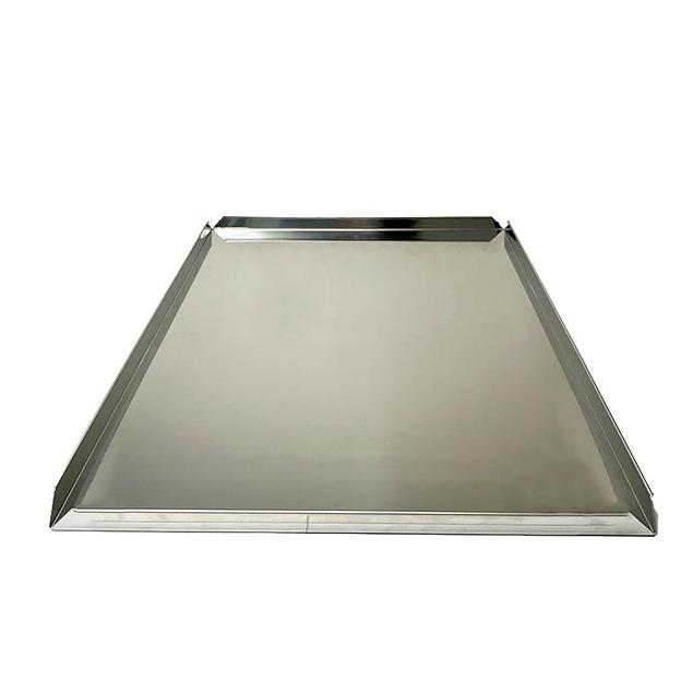  Противень 600x400 мм высота 20 мм 4 борта нержавеющая сталь фото 2