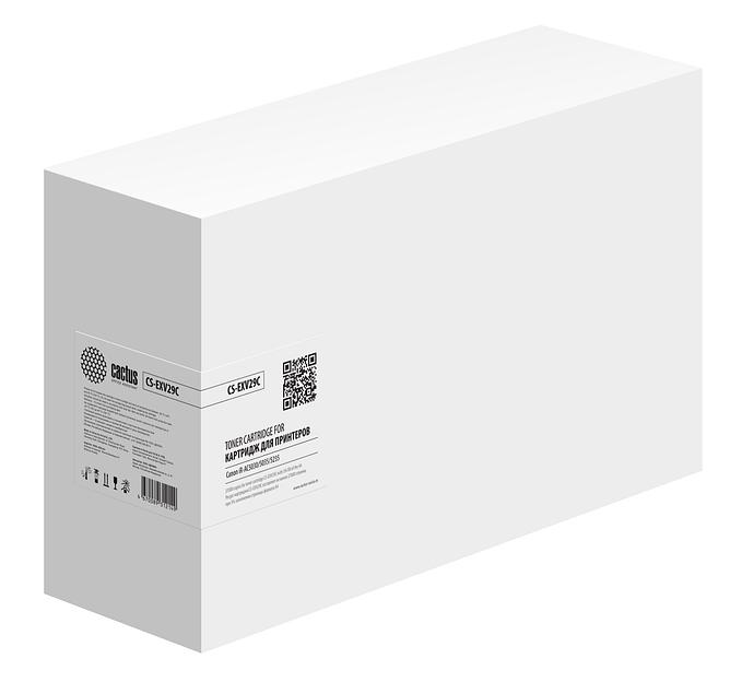 Картридж лазерный Cactus CS-EXV29C голубой (27000стр.) для Canon iR-AC5030/5035/5235/5240 фото 1