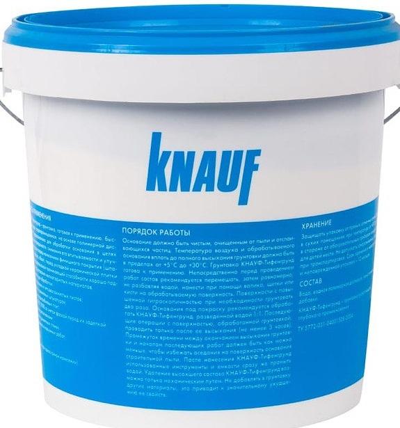Грунтовка глубокого проникновения Knauf Тифенгрунд 10 л фото 3