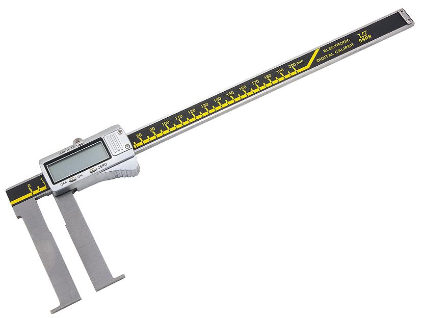 Штангенциркуль д/вн.канавок ШЦЦСК-1-240 0,01 (40-240) электр. губ. 80мм SHAN с поверкой фото 1