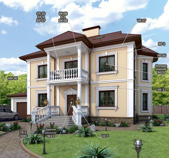 Карниз подкрышный VK 03 опт фото 5