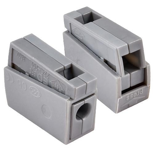 Клемма соединительная 1-контактная Elеctrodeel для ламп ED 224-101, сечение 0,5-2,5 мм2, 24А/380В фото 3