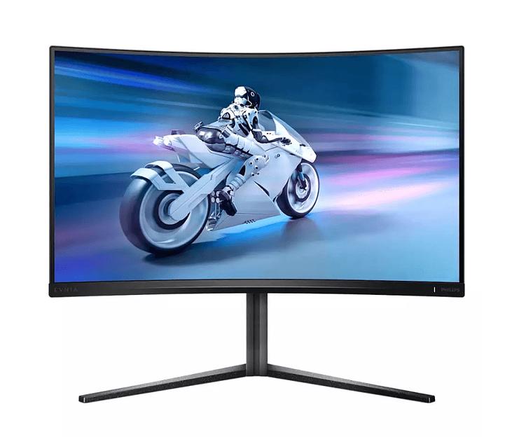 Монитор LCD 31.5'' 16:9 2560х1440(WQHD) VA, Curved, nonGLARE, 240 Hz, 500cd/m2, H178°/V178°, 3000:1, 16.7M, 1ms, 2xHDMI, 2xDP, USB-Hub, Height adj, Tilt, Swivel, 3Y, Grey фото 1