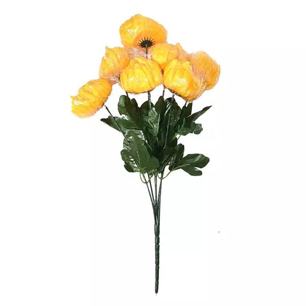 Букет пышных астр 7 голов 60см фото 3