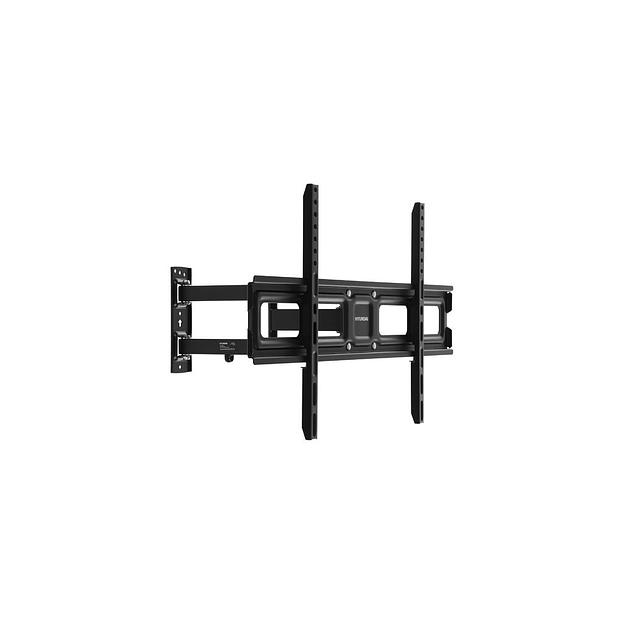 Кронштейн для телевизора Hyundai GL-N4, 32-75", настенный, поворотно-выдвижной и наклонный, черный [hma75fs340bk56] фото 1